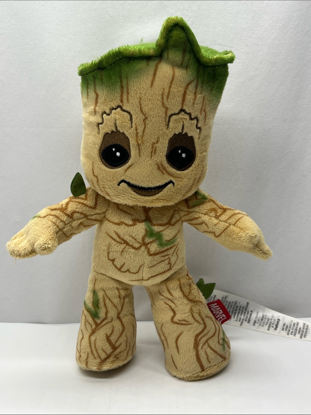 Marvel Baby Groot Plush - Green and Brown Soft Figure